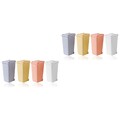  2 Count Desktop-Mülleimer Reisen Mini-Schreibtisch-Mülleimer Office Können