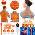 Heizkissen Elektrisch Wärmekissen Heizdecke Heizmatte für Nacken Rücken Schulter