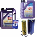 INSPEKTIONSKIT FILTER LIQUI MOLY ÖL 6L 5W-40 für Mercedes-Benz C-Klasse W203