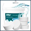 5kg Sillar Multitabs 200g 10in1 Chlortabletten Multifunktion Tabs Chlor für Pool