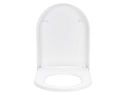 LIVARNO home Duroplast-WC-Sitz, mit Absenkautomatik (D-Form) - B-Ware sehr gut