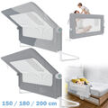 150/180/200cm Kinder Bettgitter Faltbar Rausfallschutz für Baby und Kinderbett