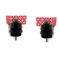 2X FEBI BILSTEIN MOTORLAGER BEIDSEITIG PASSEND FÜR VW PHAETON LINKS+RECHTS