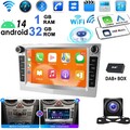AI DAB+ Autoradio Android 14 GPS NAV Für Opel Corsa D Astra Zafira Antara Vivara