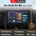 4+64G Für Audi A4 S4 RS4 B6 B7 SEAT EXEO Android 13 Autoradio CarPlay DAB Navi 