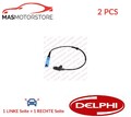 ABS SENSOR DREHZAHLFÜHLER PAAR VORNE DELPHI SS20108 2PCS A FÜR BMW 7,Z8,E38