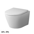 Spülrandlos Toilette Rimless inkl. WC Sitz mit Softclose,Wand-WC Hänge-WC