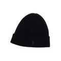 Polo Ralph Lauren, Beanie-Mütze, Größe: ONE SIZE, Wolle, Schwarz #wAk
