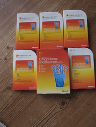 6 Lizenzen Microsoft Office 2010 Home und Business