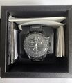 Swatch x Omega Moonswatch Mission To The Moonphase Black ⚫️Neu