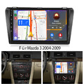 Für Mazda 3 2004-2009 BK Autoradio GPS NAVI WIFI USB BT CarPlay Android13 2+32GB