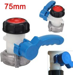IBC Kugelhahn Auslaufhahn Für 2" Container Regenwassertank Adapter + Absperrhahn
