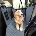 pecute Autoschondecke Hund Rücksitz mit Seitenschutz, Universale Hundedecke