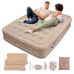 Luftmatratze selbstaufblasend 2 Person Luftbett Gästebett mit eingebauter Pumpe