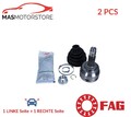 GELENK ANTRIEBSWELLE PAAR WHEEL SIDE FAG 771 0569 30 2PCS A NEU OE QUALITÄT