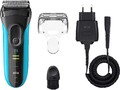 BRAUN Series 3 ProSkin - 3040s Rasierer Schwarz/Blau*KUNDEN RETOURE*