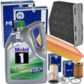 MEYLE FILTERSET+MOBIL 5W30 ÖL passend für VW TOURAN 1T1 2 TIGUAN 5N GOLF 6