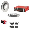 brembo BREMSSCHEIBEN 247mm + BELÄGE VORNE passend für PEUGEOT 205 BENDIX-Bremse