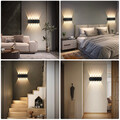 1-4X 10W LED Wandleuchte Außen Innen Flur Licht Up Down Strahler Wandlampe IP65