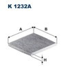 Innenraumfilter Pollenfilter Filter für Hyundai KIA 2004-> Filtron K1232A
