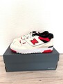 New Balance Sneaker 550 Turnschuhe weiß rot Größe 41,5