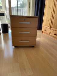 Rollcontainer - Schreibtischwagen - Bürocontainer - 3 Schubladen