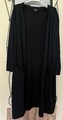 Edler Strick Mantel ca 50-52 Cardigan mit Taschen Glitzer