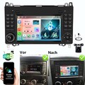 DAB+ Für VW Crafter 2006-2016 Apple Carplay Autoradio GPS Navi WIFI Android 15