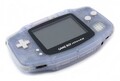 GameBoy Advance - Konsole #transparent Clear Blue Glacier sehr guter Zustand