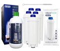 EcoDecalk 500ml Entkalker + 5x Wasserfilter passend für Delonghi mit DLS C002