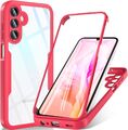 360 Grad Hülle Für Samsung S25 S24 FE S22 S23 Plus Ultra S21 A16 A06 A55 A35 A15