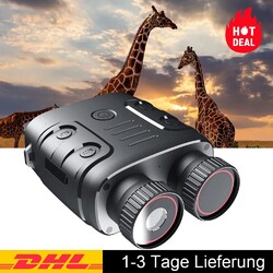 Digital Nachtsichtgerät Fernglas 10X 2.5K Infrarot Nachtsichtbrille für Jagd DE