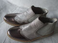 Rieker Damen Schuh, Stiefelette, Größe 37, helles beige, Bronze
