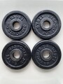 ScSPORTS® Hantelscheiben Set 4x1,25kg 30mm Gusseisen
