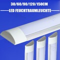 LED Feuchtraumleuchte Wannenleuchte Garage 60/120/150cm Keller Büro Deckenlampe
