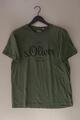 ✨ s.Oliver T-Shirt Regular T-Shirt für Herren Gr. 54, XL Kurzarm olivgrün ✨