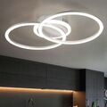 Designleuchte Deckenlampe Leuchte Schlafzimmer switch dimmer 3 flammig LED 50 cm