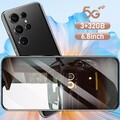S25 Pro Max Android 5G Smartphone Entsperrte DualSIM Handy Ohne Vertrag 6,8 Zoll