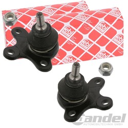 2X FEBI BILSTEIN TRAGGELENK VORNE LINKS RECHTS PASSEND FÜR SEAT AROSA VW LUPO