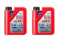 2x Original Liqui Moly 1L Nachfüll-Öl 5W-40 Motoröl Motorenöl Motoroil Oil 1305