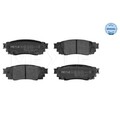 1x Bremsbelagsatz, Scheibenbremse MEYLE 025 224 3415 passend für TOYOTA LEXUS