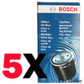 Bosch ÖLFILTER ANSCHRAUBFILTER F 026 407 153 FÜR VW AUDI SKODA - 5 STÜCK
