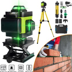 Kreuzlinienlaser mit Stativ 16 Line Laser Level Laser Wasserwaage Nivellierlaser