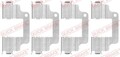 Quick Brake Zubehörsatz, Scheibenbremsbelag 109-1740 für LAND ROVER