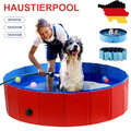 Hundepool Blau Wasserbecken Doggy Kinderpool Sommer Swimmingpool Planschbecken