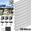 Solarmodul Alu Halterung PV Befestigungsschiene Flachdach Trapezblech Montageset