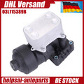 Neu ÖLFILTER GEHÄUSE MIT FILTER passend für AUDI A1-A6 Q3 Q5 VW AMAROK GOLF 6