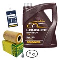 5 L MANNOL 5W30 Longlife 504/507 ÖL MANN Ölfilter Audi A1 A3 A4 A5 A6 TT VW Golf