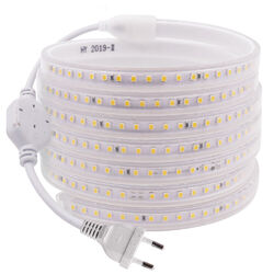 2835 LED Streifen Stripe Wasserdicht Band Leiste Lichtband Innen Außen 220V 230V