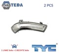 337-0093-3 BLINKER BLINKLICHT BLINKLEUCHTE OUTSIDE MIRROR TYC 2PCS NEU